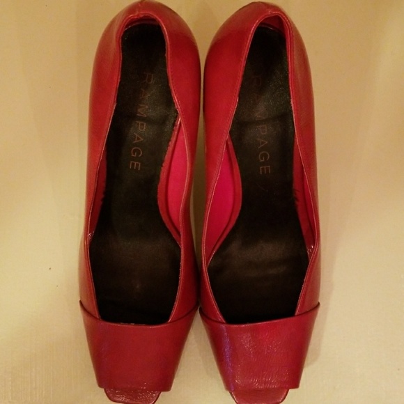 Red Heels by Rampage - Picture 6 of 7